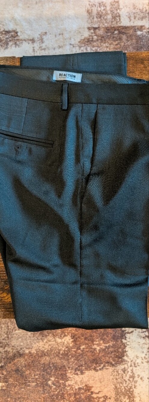 Kenneth Cole Reaction Men's Black Dress Pants